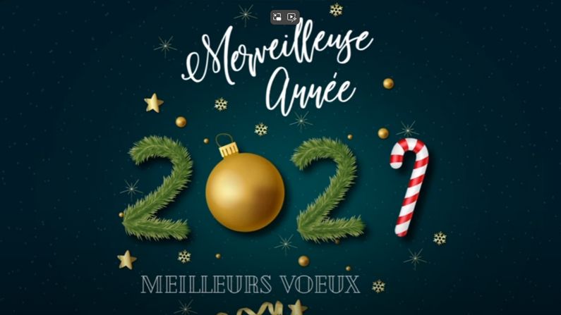 Bonne année 2021