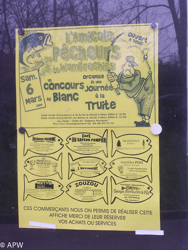 2004-02-21 Affiche Concours au blanc et truite