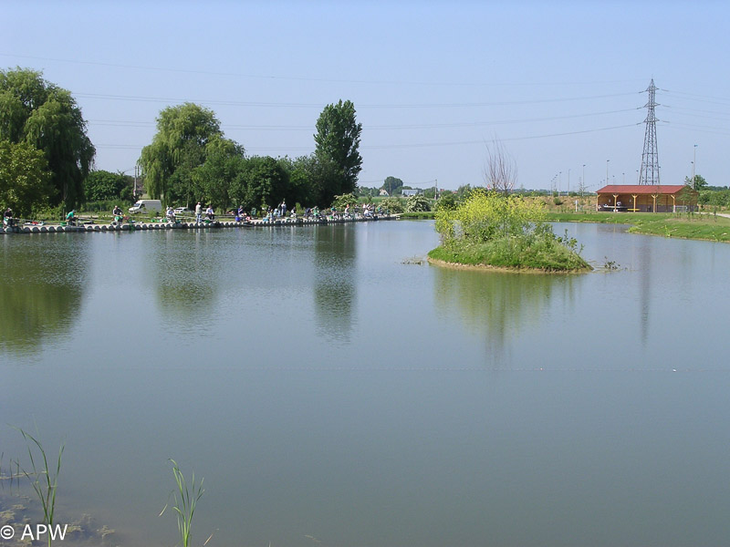 Nouvel étang de pêche de Marquette, 2004