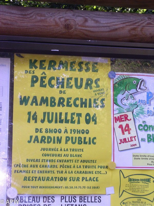 Affiche kermesse juillet 2014