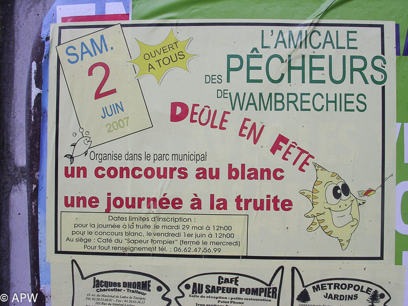 Affiche Deûle en fête, 2007