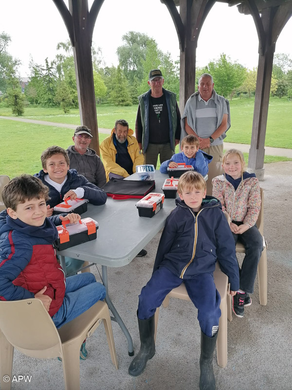 Première session de l'école de pêche 2024