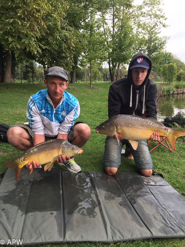 Double de Antoine et Jean, 7kg et 5kg500 le 3/9/2017