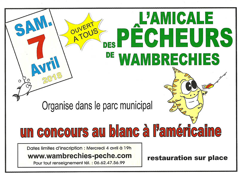 Affiche du concours d'avril 2018