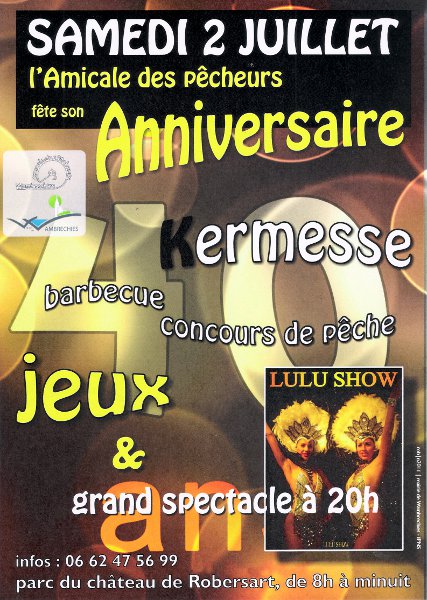 Affiche Kermesse du 2 juillet 2011