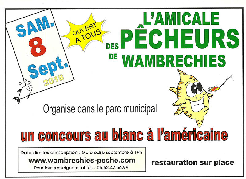 affiche du concours de septembre 2018