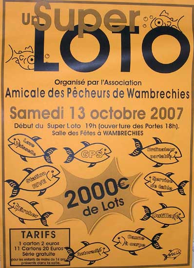 Affiche Loto, 2007-10