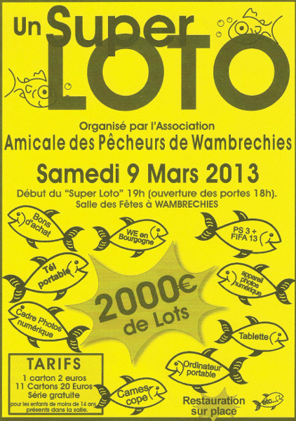 loto 09 mars 2013